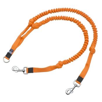 Preview: Doppelleine Hunde_Koppel_orange